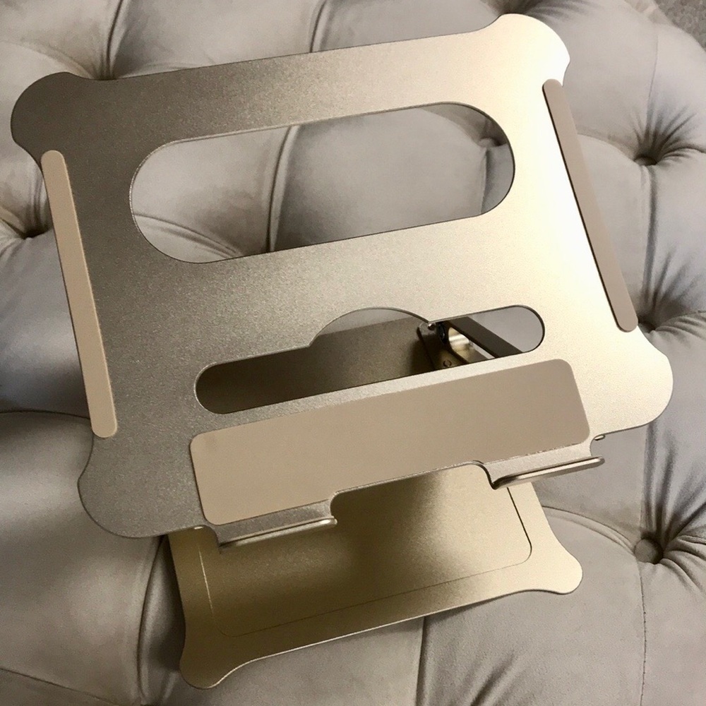 Adjustable Laptop Stand - Gold